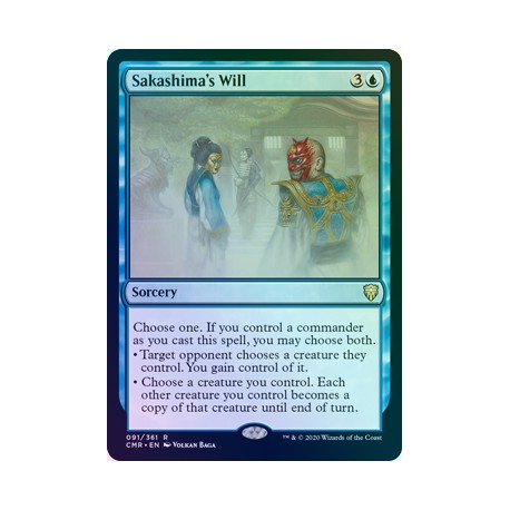 Sakashima's Will FOIL CMR NM