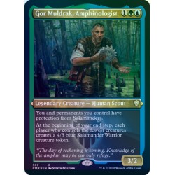 Gor Muldrak, Amphinologist ETCHED FOIL CMR NM
