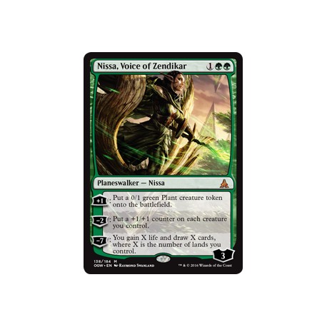 Nissa, Voice of Zendikar OGW NM