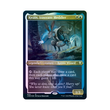 Kwain, Itinerant Meddler ETCHED FOIL CMR NM