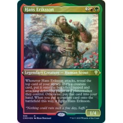 Hans Eriksson ETCHED FOIL CMR NM