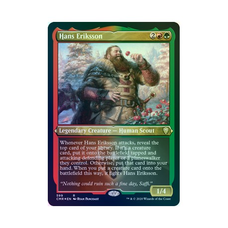 Hans Eriksson ETCHED FOIL CMR NM