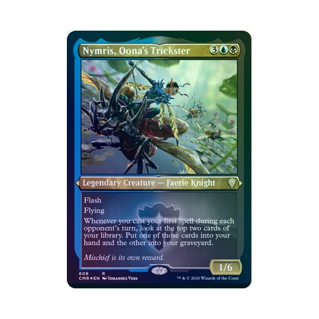 Nymris, Oona's Trickster ETCHED FOIL CMR NM