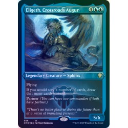Eligeth, Crossroads Augur ETCHED FOIL CMR NM