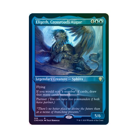 Eligeth, Crossroads Augur ETCHED FOIL CMR NM