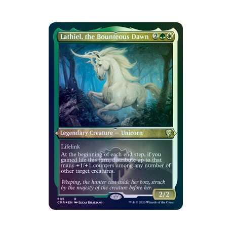 Lathiel, the Bounteous Dawn ETCHED FOIL CMR NM