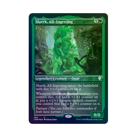 Slurrk, All-Ingesting ETCHED FOIL CMR NM