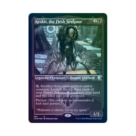 Keskit, the Flesh Sculptor ETCHED FOIL CMR NM