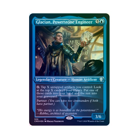 Glacian, Powerstone Engineer ETCHED FOIL CMR NM