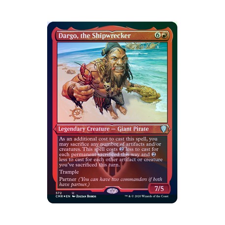Dargo, the Shipwrecker ETCHED FOIL CMR NM
