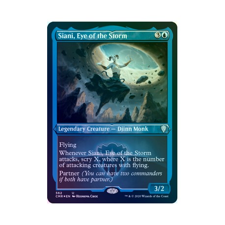 Siani, Eye of the Storm ETCHED FOIL CMR NM