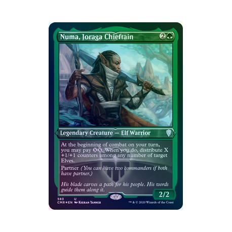 Numa, Joraga Chieftain ETCHED FOIL CMR NM