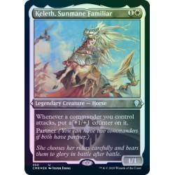 Keleth, Sunmane Familiar ETCHED FOIL CMR NM