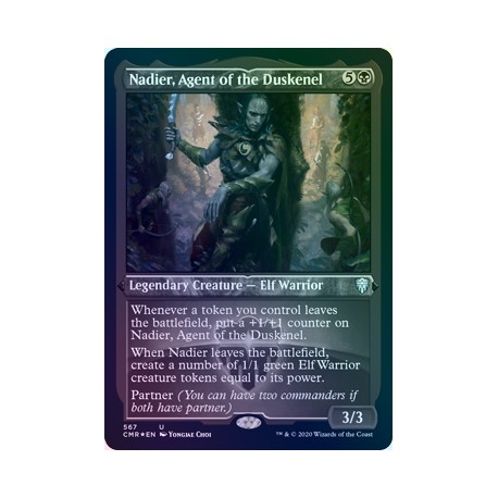 Nadier, Agent of the Duskenel ETCHED FOIL CMR NM
