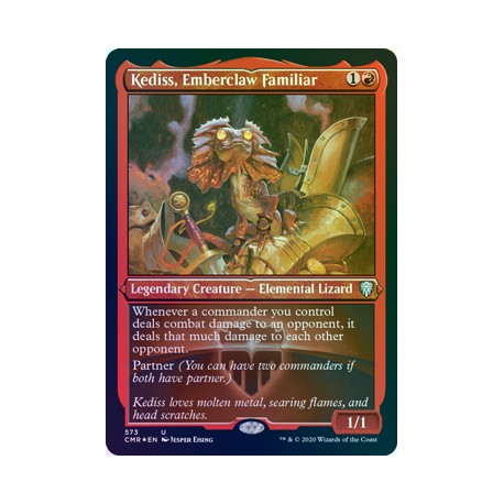 Kediss, Emberclaw Familiar ETCHED FOIL CMR NM