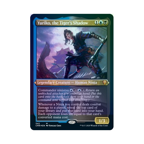 Yuriko, the Tiger's Shadow ETCHED FOIL CMR NM