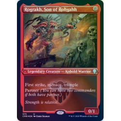 Rograkh, Son of Rohgahh ETCHED FOIL CMR NM