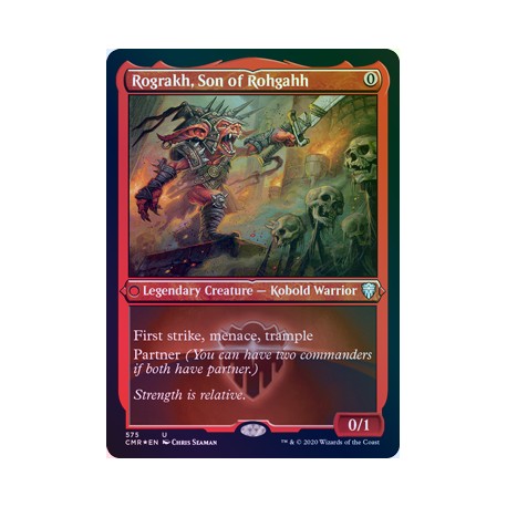 Rograkh, Son of Rohgahh ETCHED FOIL CMR NM