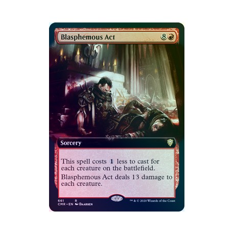 Blasphemous Act (Extended) FOIL CMR NM