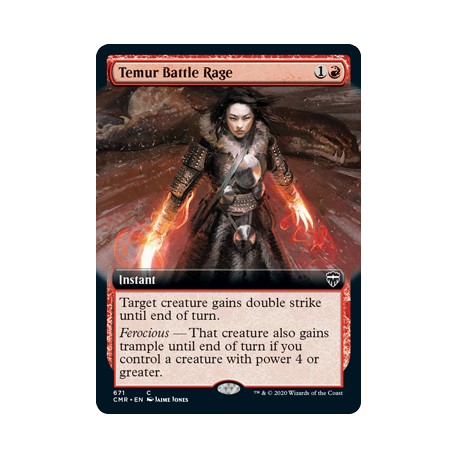 Temur Battle Rage (Extended) CMR NM