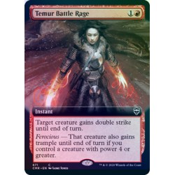 Temur Battle Rage (Extended) FOIL CMR NM