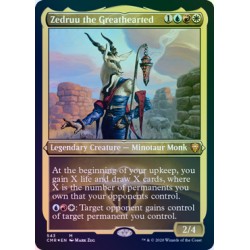 Zedruu the Greathearted ETCHED FOIL CMR NM