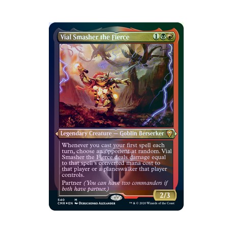 Vial Smasher the Fierce ETCHED FOIL CMR NM