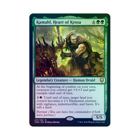 Kamahl, Heart of Krosa FOIL CMR NM