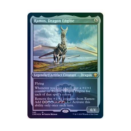 Ramos, Dragon Engine ETCHED FOIL CMR NM