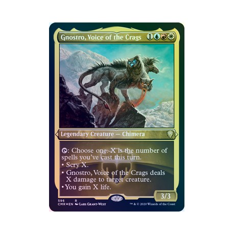Gnostro, Voice of the Crags ETCHED FOIL CMR NM