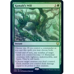 Kamahl's Will FOIL CMR NM