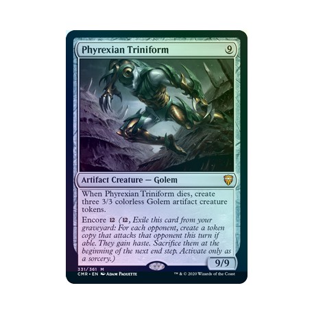 Phyrexian Triniform FOIL CMR NM