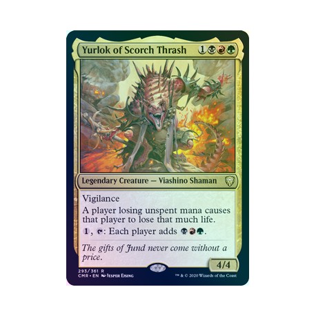 Yurlok of Scorch Thrash FOIL CMR NM