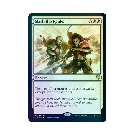 Slash the Ranks FOIL CMR NM