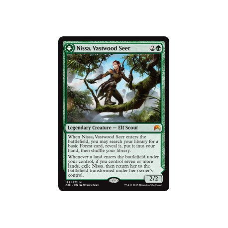 Nissa, Vastwood Seer ORI NM
