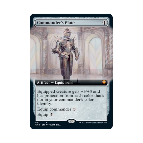 Commander's Plate (Extended) CMR NM