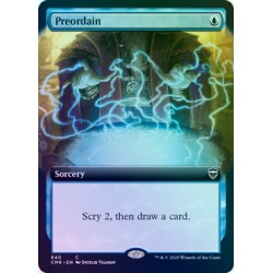 Preordain (Extended) FOIL CMR NM