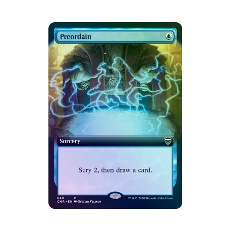 Preordain (Extended) FOIL CMR NM