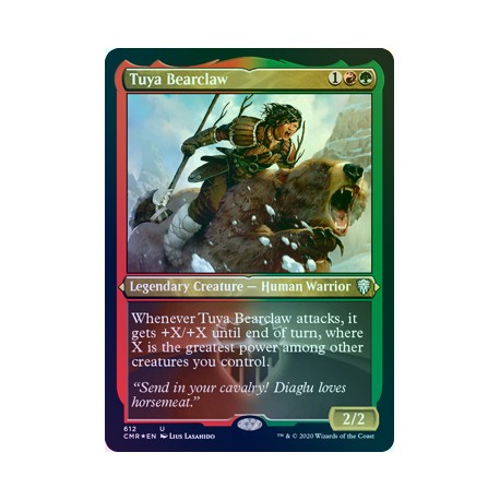 Tuya Bearclaw ETCHED FOIL CMR NM