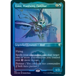 Esior, Wardwing Familiar ETCHED FOIL CMR NM