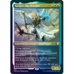 Kangee, Sky Warden ETCHED FOIL CMR NM