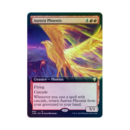Aurora Phoenix (Extended) FOIL CMR NM