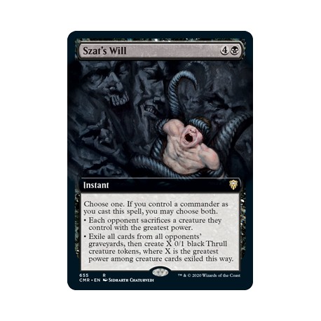 Szat's Will (Extended) CMR NM