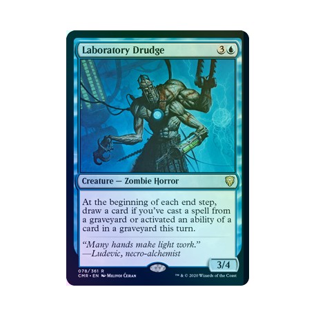 Laboratory Drudge FOIL CMR NM