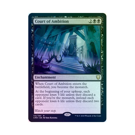 Court of Ambition FOIL CMR NM
