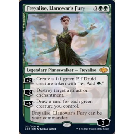 Freyalise, Llanowar's Fury CC1 NM