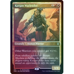 Kargan Warleader FOIL ZNR PROMO NM