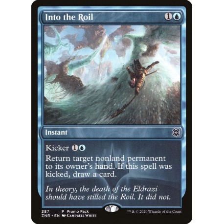 Into the Roil ZNR PROMO NM
