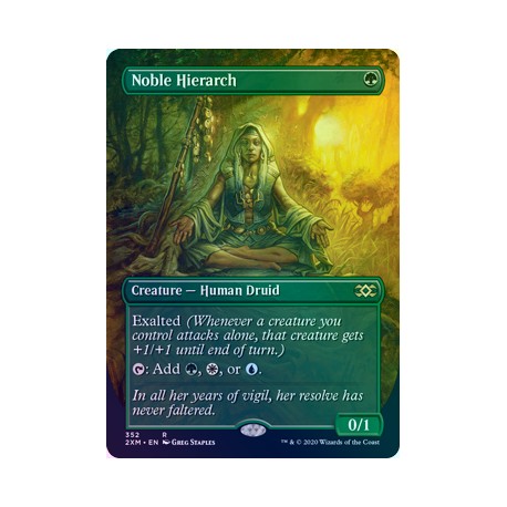 Noble Hierarch (Borderless) FOIL 2XM NM