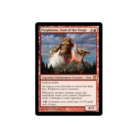 Purphoros, God of the Forge THS NM
